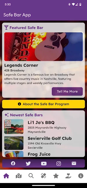 SAC Safe Bar Screenshot 0