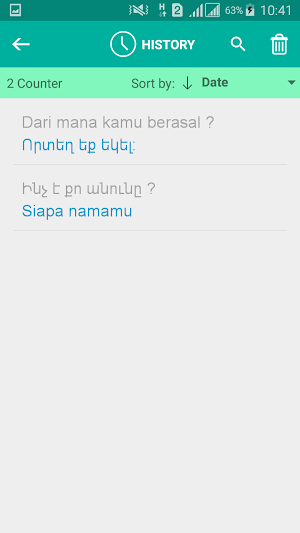 Armenian Indonesian Translator Screenshot 3