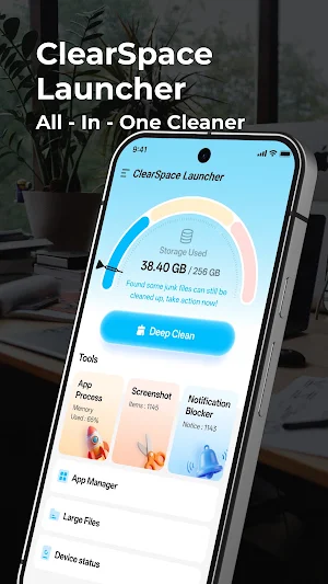 ClearSpace Launcher Screenshot 0