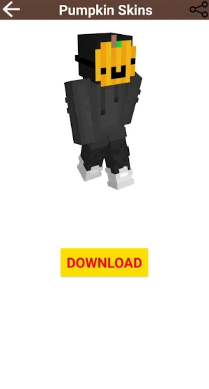 Pumpkin Skins For Minecraft Screenshot 3