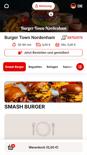 Burger Town Nordenham Screenshot 2
