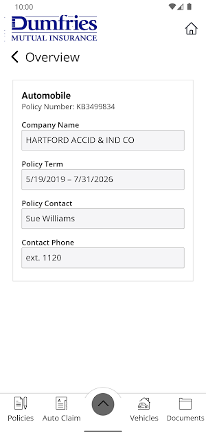 Dumfries Mutual Mobile Screenshot 3