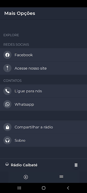 Rádio Caibaté Screenshot 1