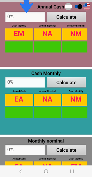 interest rate converter Screenshot 0