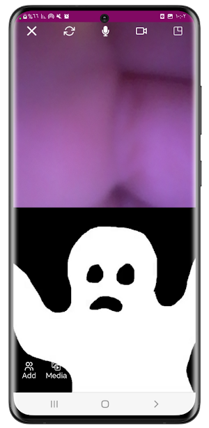 scary horror prank video call Screenshot 0