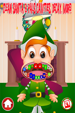 Christmas Dentist Office Santa - Doctor Xmas Games Screenshot 2