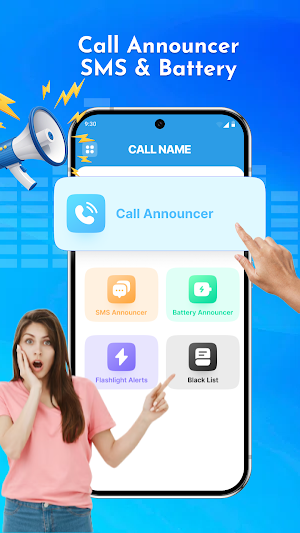 Call Announcer & Message Alert Screenshot 0