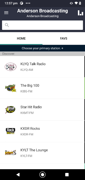 Anderson Broadcasting Screenshot 0
