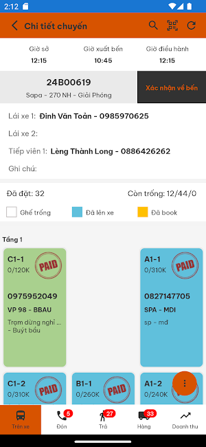 Futa Hà Sơn nội bộ Screenshot 3