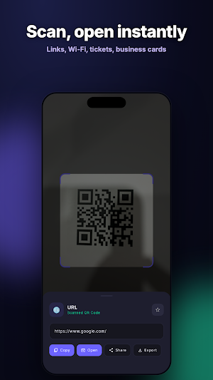 QRVault - QR Scanner Screenshot 0