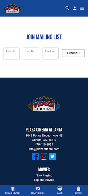 Plaza Cinema Atlanta Screenshot 0