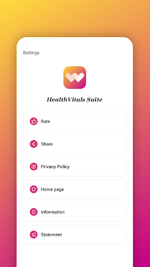 HealthVitals Suite Screenshot 1