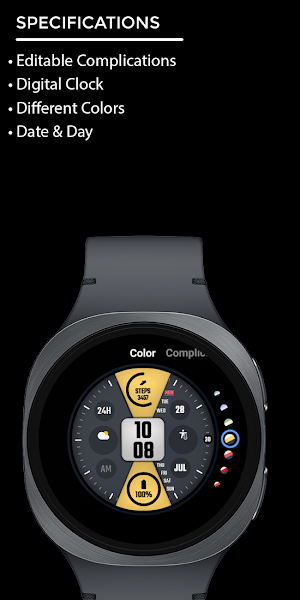 Night Core 03 Minimalist Watch Screenshot 3