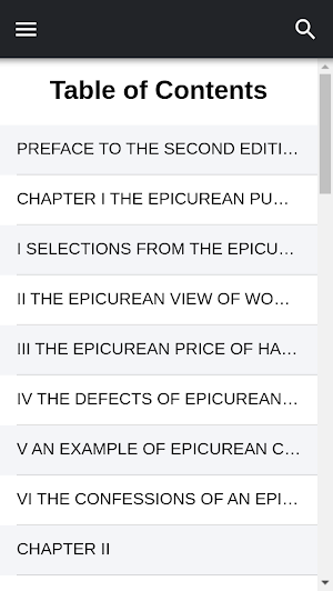 The Five Great Philosophies of Life -Public Domain Screenshot 0
