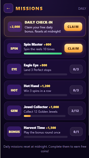Saffron 777 Slots Screenshot 3