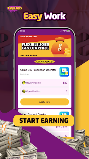 Tap Job: Online Job Earn Screenshot 0