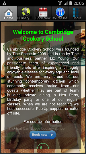 Cambridge Cookery School Screenshot 1