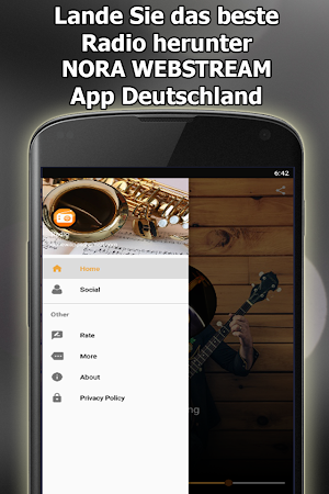 Radio NORA WEBSTREAM Online Kostenlos Deutschland Screenshot 2