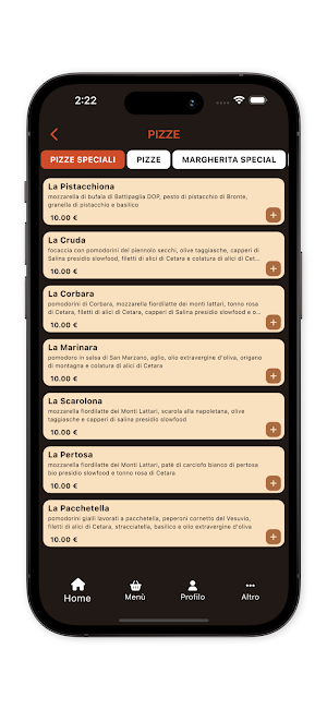 Antica Pizza Screenshot 1