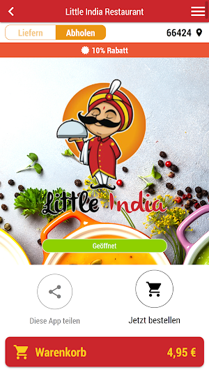 Little India Restaurant Screenshot 0