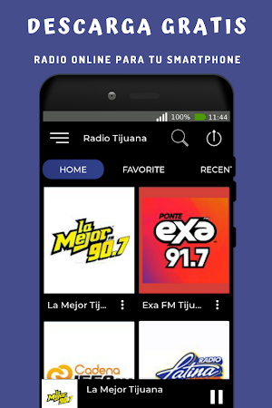 Radio Tijuana FM AM Online Screenshot 0