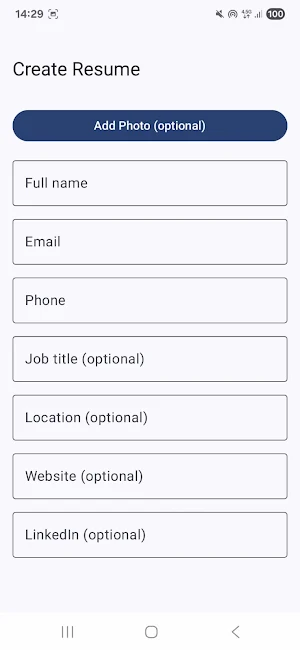 AI Resume Builder Pro Screenshot 3