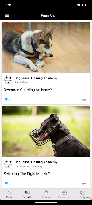 DogSense Training Academy Screenshot 2