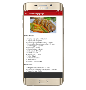 Resep Daging Sapi Lengkap Screenshot 3