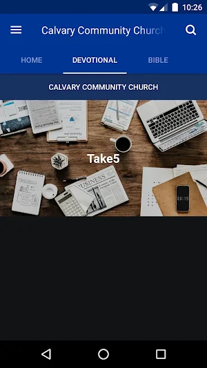 Calvary Community Church Screenshot 1