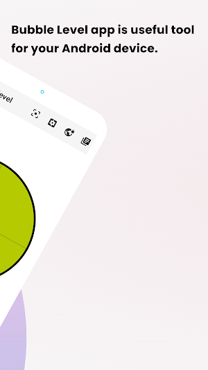 Bubble level for android Screenshot 1