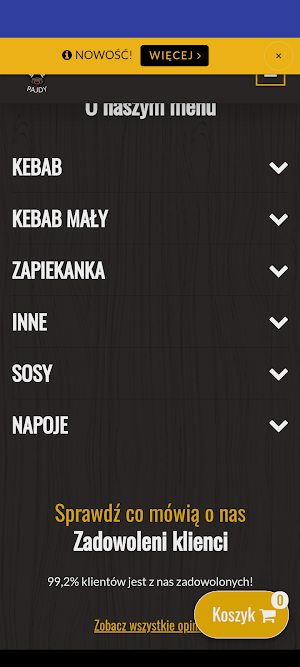 Kebab u Pajdy Siemianowice Śl. Screenshot 0