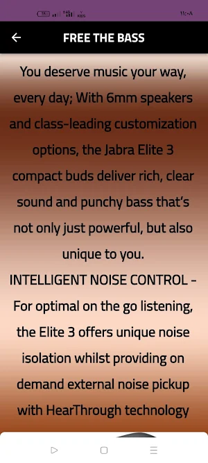 Jabra Elite 3 guide Screenshot 1