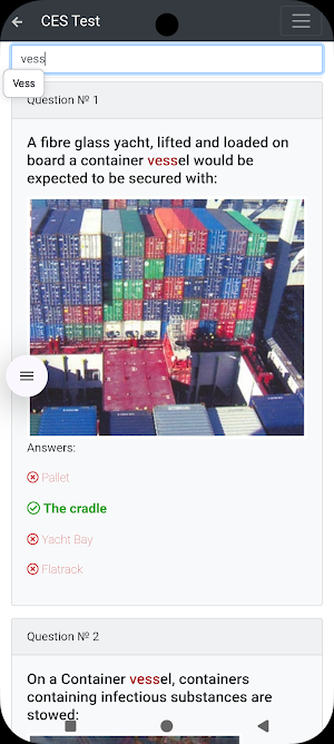 Container CHaS Support CES Screenshot 2