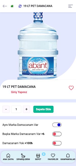Abant Su Kadıköy Screenshot 1