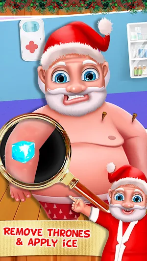 Santa's ASMR Surgery Games Screenshot 1