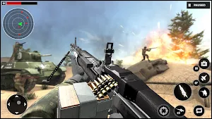 Great World War: WW2 Gun Simulation Game 2021 Screenshot 3
