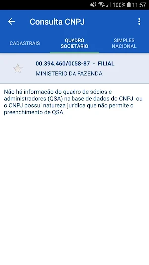CNPJ Screenshot 2