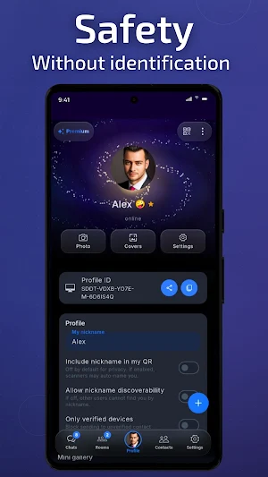 Secretly: Secure Messenger Screenshot 1