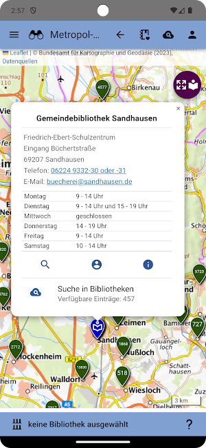 Metropol-Mediensuche Screenshot 1
