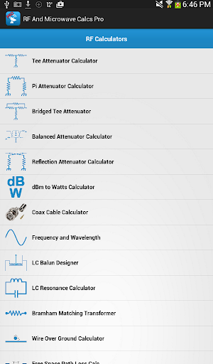 RF And Microwave Calcs Pro Screenshot 1