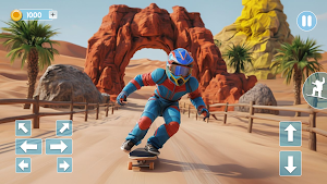 Real Skate Snowboarding Games Screenshot 0