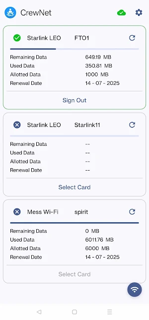 CrewNet Screenshot 1
