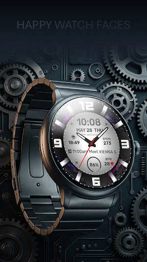 h1503 Plasma Watch Face Screenshot 2