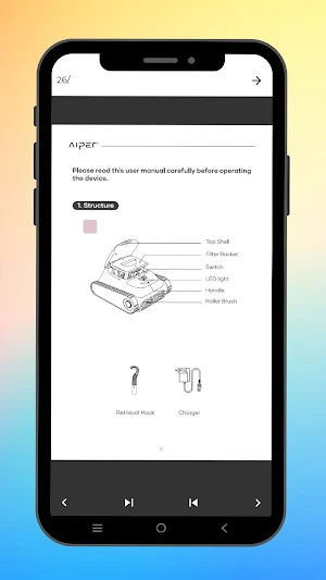 AIPER Scuba S1 user guide Screenshot 3