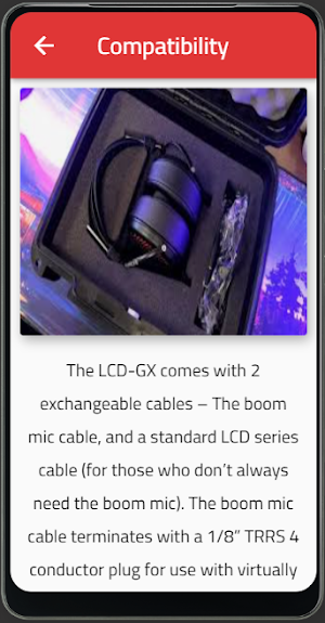 Audeze LCD-GX guide Screenshot 3