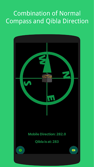 Qibla Direction (Compass) Screenshot 1