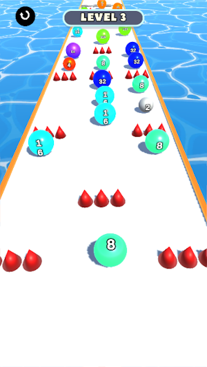 Sprint Run Ball 2048 Screenshot 0