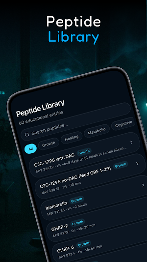 Peptide Calculator - PepNexa Screenshot 1