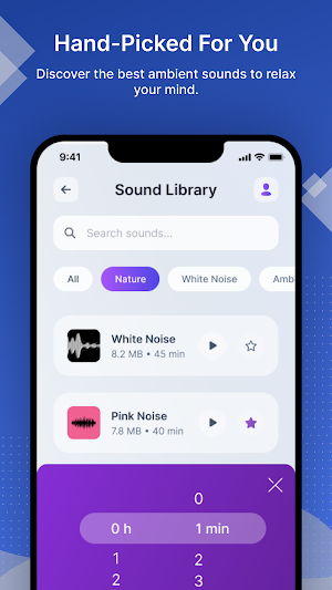 White Noise Plus Sleep Focus Screenshot 1
