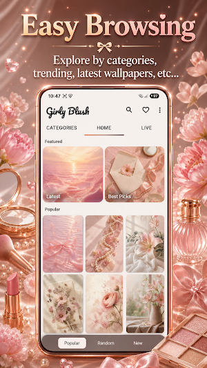 Blush Aesthetic Wallpapers Screenshot 3